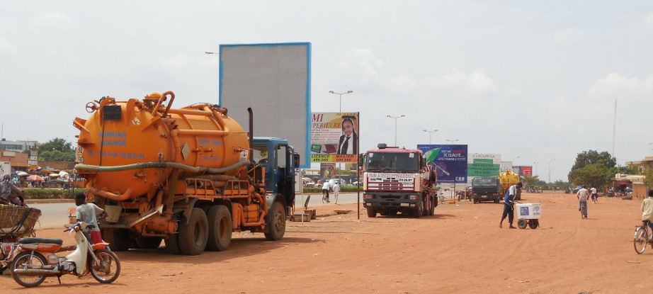 Desludging in Burkina Faso